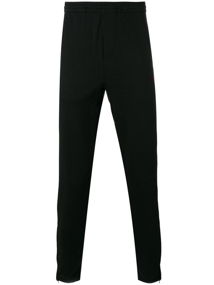 Polo Ralph Lauren Stripe Side Track Pants, Men's, Size: Small, Black, Cotton