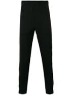 Polo Ralph Lauren Stripe Side Track Pants, Men's, Size: Small, Black, Cotton