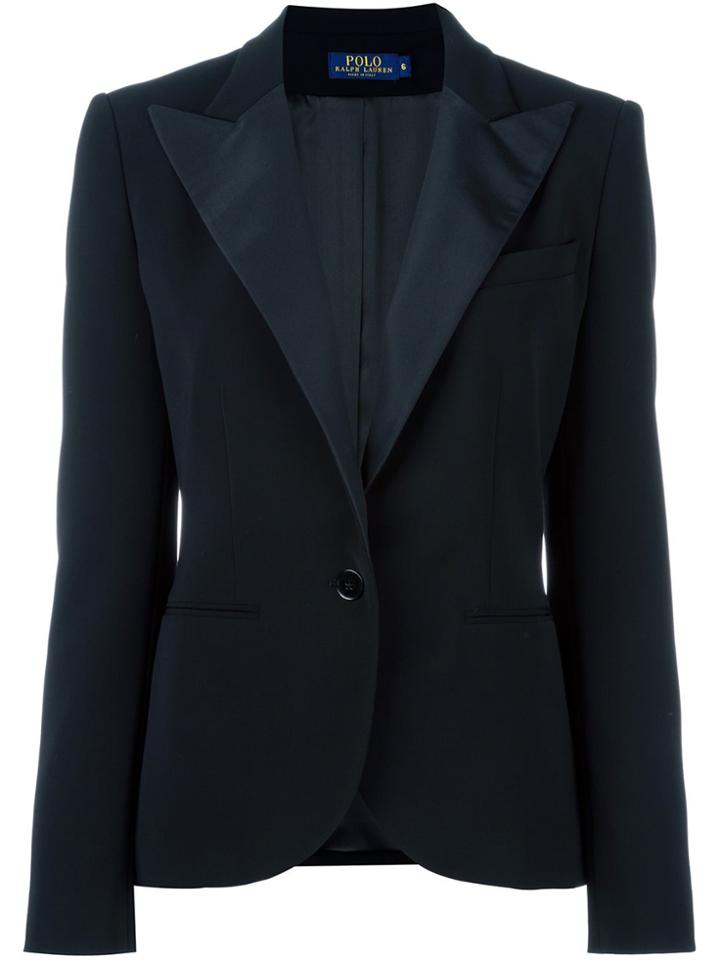 Polo Ralph Lauren Single Button Dinner Jacket - Black