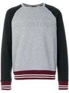 Nº21 Relief Playground Motif Sweatshirt - Grey