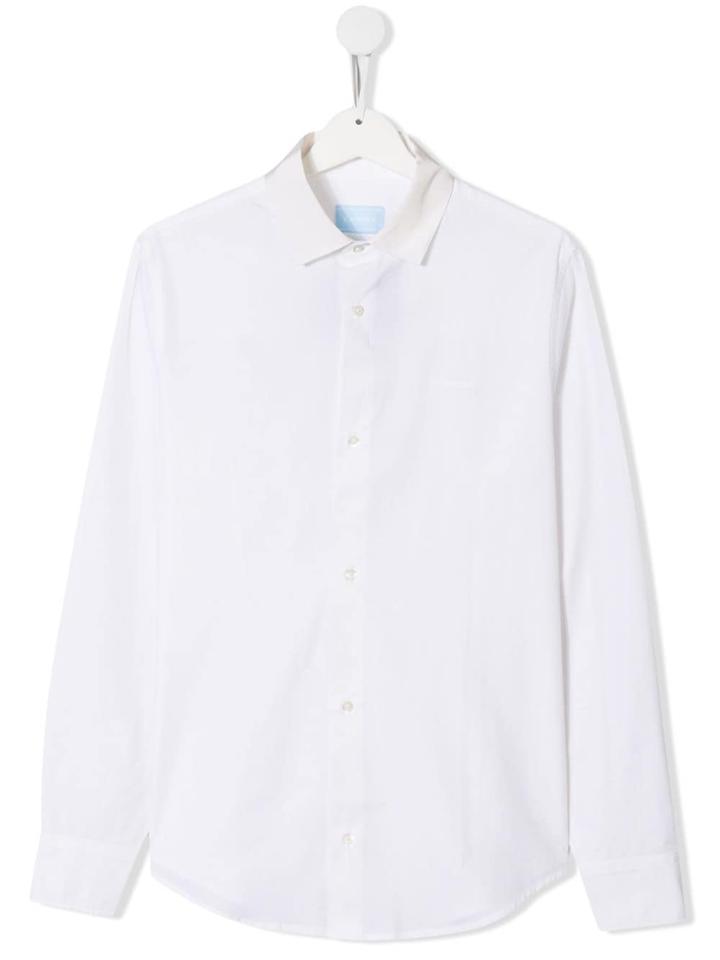 Lanvin Enfant Teen Slim Fit Shirt - White