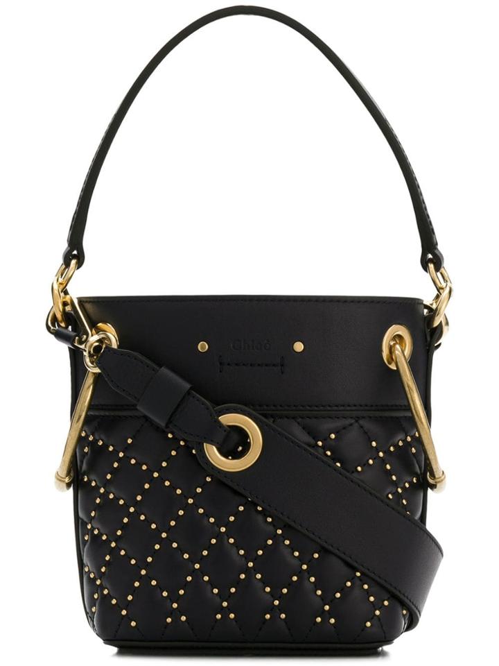Chloé Mini Roy Bucket Bag - Blue