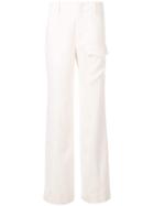 Chloé Cargo Pocket Wide-leg Trousers - Neutrals