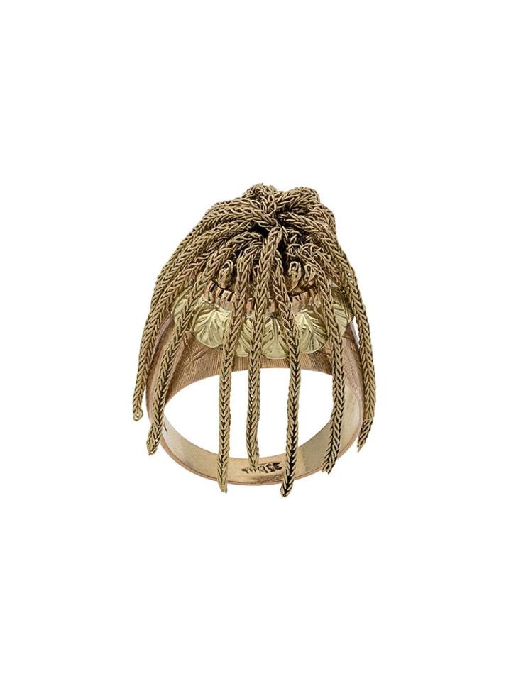 Katheleys Pre-owned Fringe Victorian Us Ring - Gold