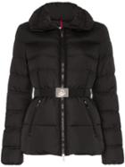 Moncler Alouette Belted Puffer Jacket - Black