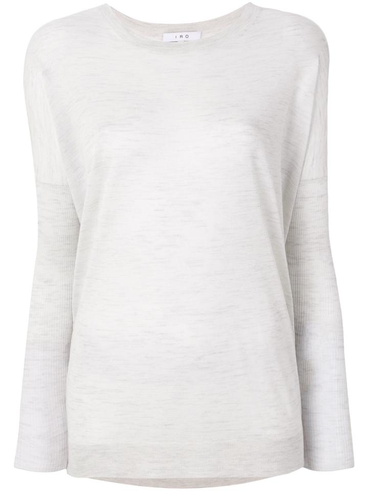 Iro Round Neck Jumper - Grey