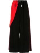 Maison Mihara Yasuhiro Draped Tee Trousers - Red