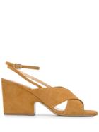 Fabio Rusconi Albume Chunky Heel Sandals - Brown