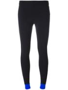 No Ka' Oi Neon Hem Leggings - Black