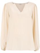 Alcaçuz Land Silk Top - Neutrals