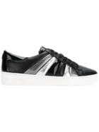 Michael Michael Kors Panelled Lace-up Sneakers - Black