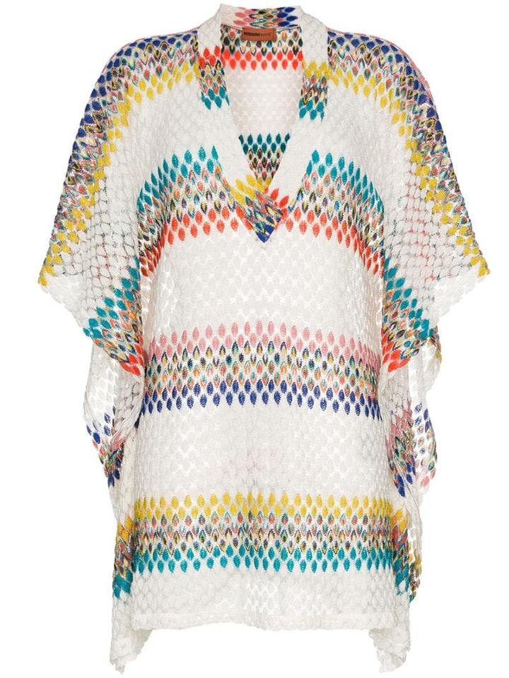Missoni Mare Zig Zag V Neck Kaftan - Sm062 Multi