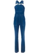 Stella Mccartney Supreme Denim Dungarees, Women's, Size: 40, Blue, Cotton/polyester/spandex/elastane