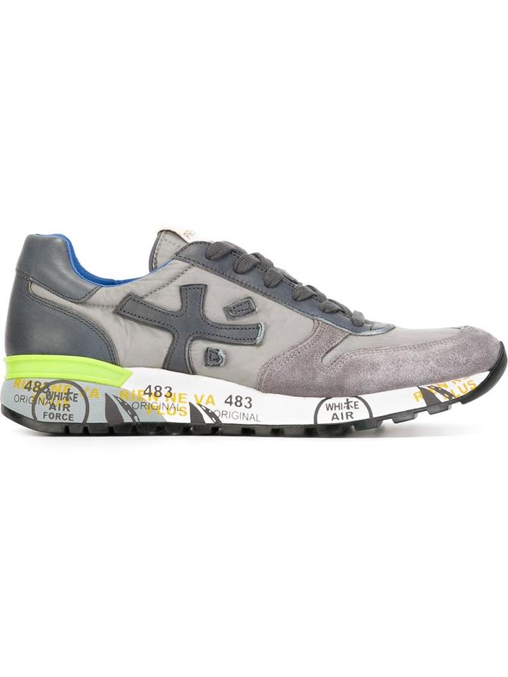 Premiata White 'mick' Sneakers