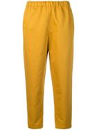Marni Cropped Trousers - Yellow