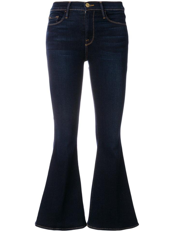 Frame Denim Flared Jeans - Blue