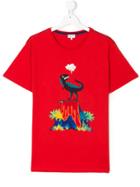 Paul Smith Junior Teen Dinosaur T-shirt - Red