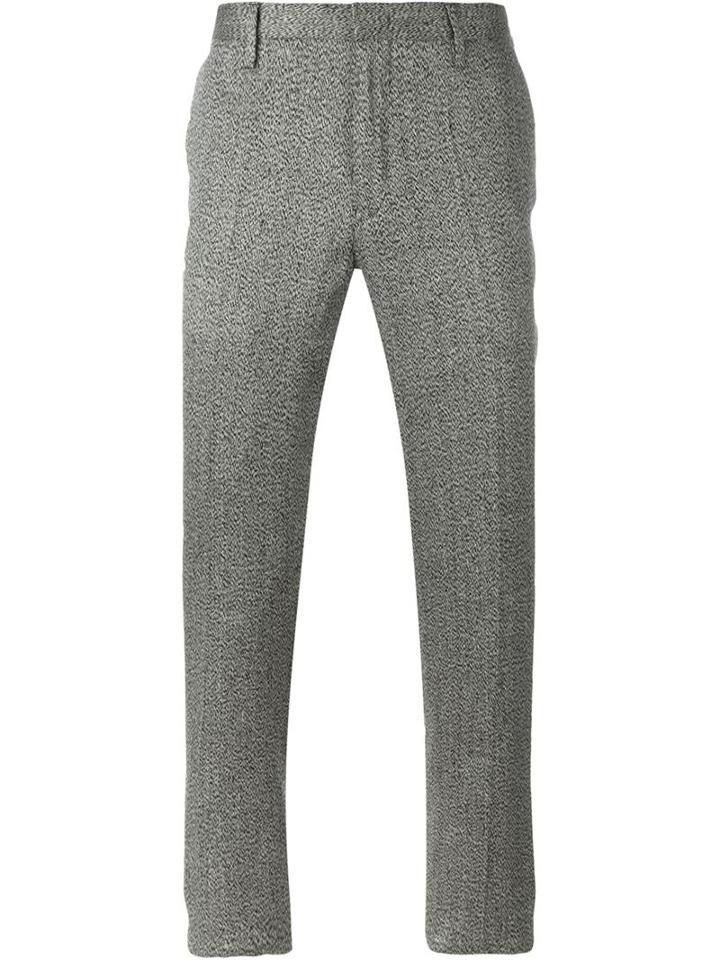 Paul Smith Tailored Slim Trousers, Men's, Size: 32, Nude/neutrals, Cupro/linen/flax/silk