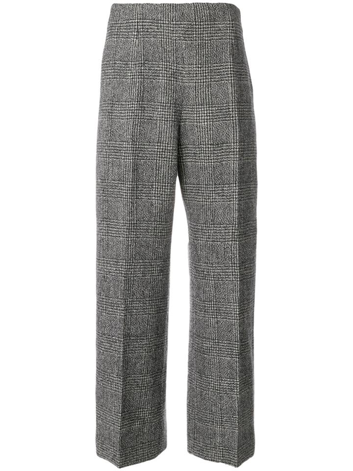 Ermanno Scervino Cropped Tailored Trousers - Grey