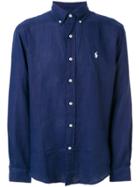 Polo Ralph Lauren Long Sleeved Logo Shirt - Blue