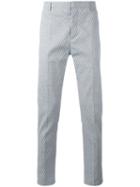 Al Duca D'aosta 1902 - High Waist Woven Trousers - Men - Cotton - 46, Blue, Cotton
