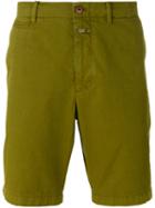 Closed - Casual Chino Shorts - Men - Cotton - 30, Green, Cotton
