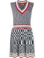 Missoni Ribbed Knitted Dress - Black