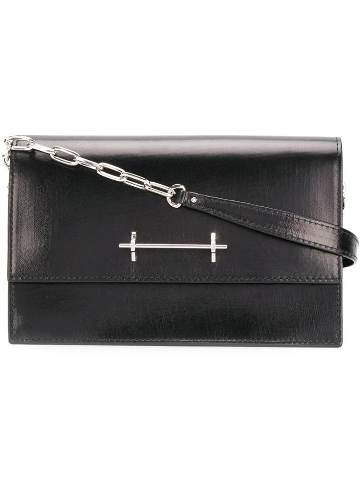 M2malletier Fold Over Satchel - Black