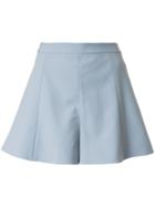 Red Valentino High Waist Shorts - Blue