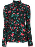 Vivetta Floral Print Top - Black