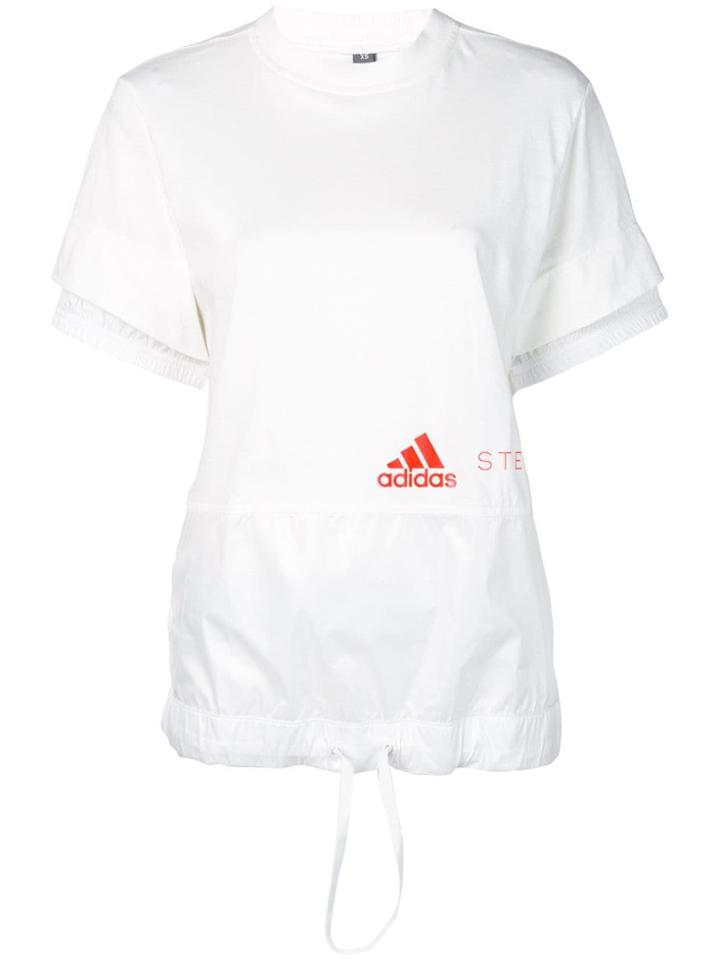 Adidas By Stella Mccartney Logo Crewneck T-shirt - White