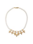 Susan Caplan Vintage 1980's Napier Necklace - Gold
