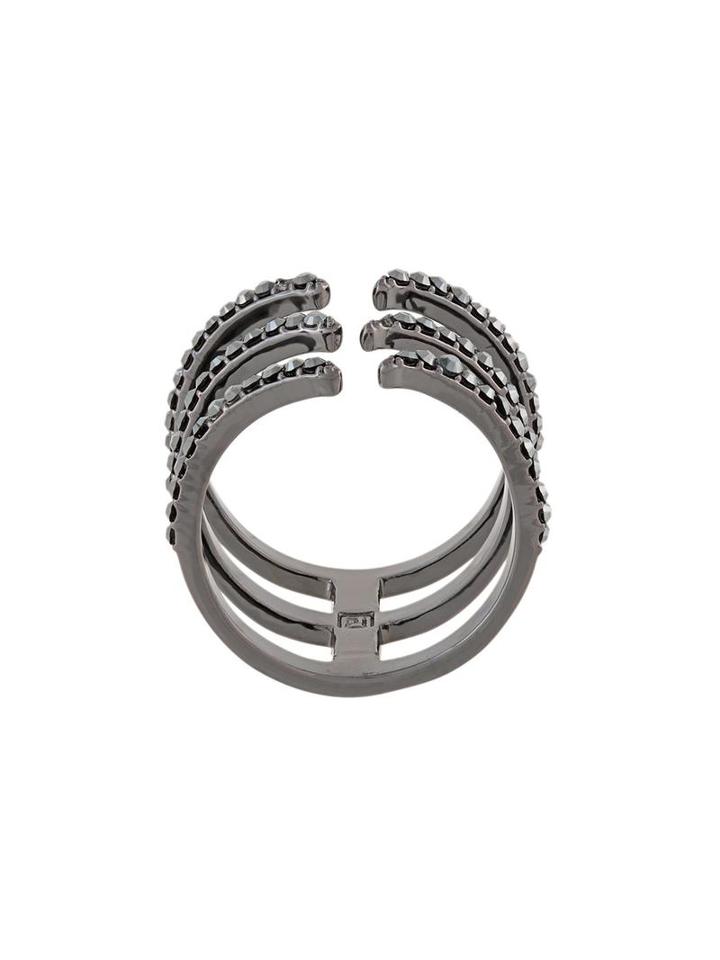 Federica Tosi 'hook' Ring, Women's, Black