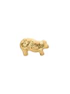 Hirondelle 18kt Gold Pig Motif Earring