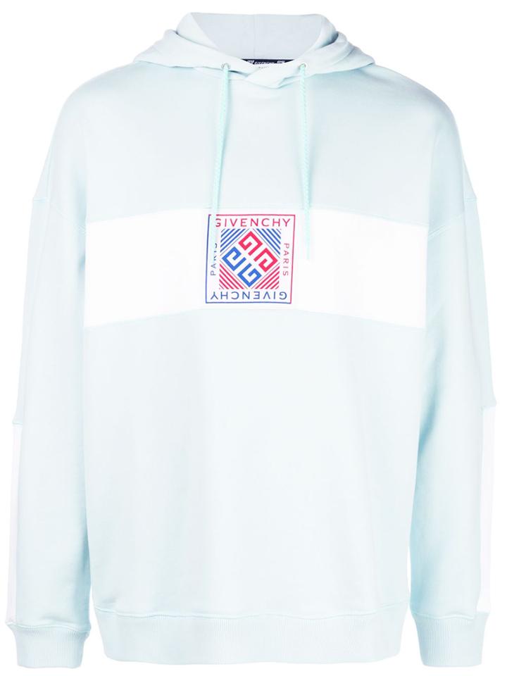 Givenchy Logo Patch Hoodie - Green