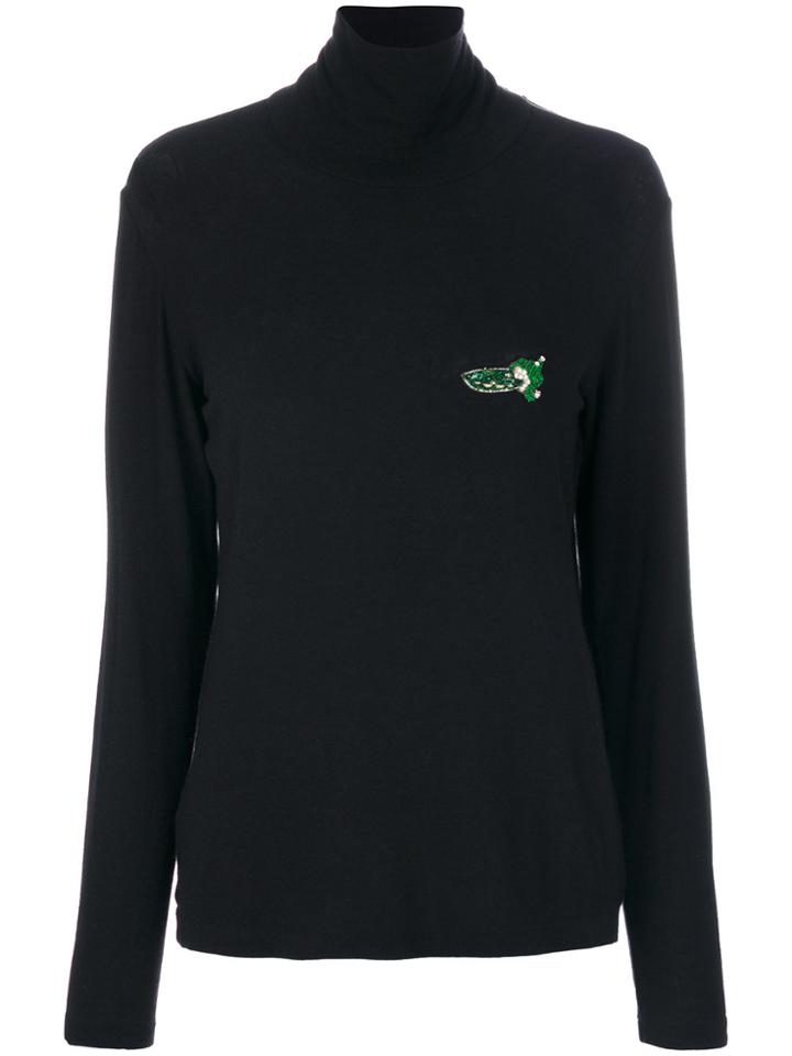 Vivetta Nizza Turtle-neck Sweater - Black