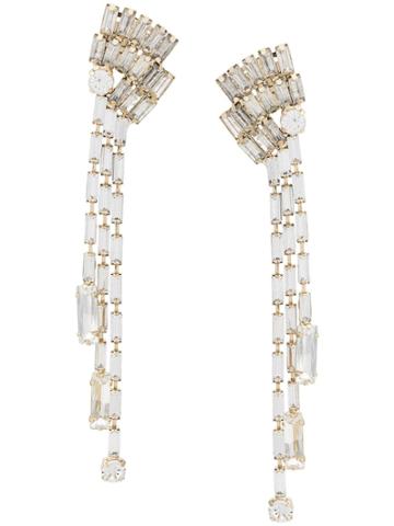 Silvia Gnecchi Asymmetric Cascade Earrings - Gold