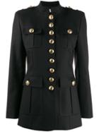 Michael Kors Collection Button-up Military Jacket - Black