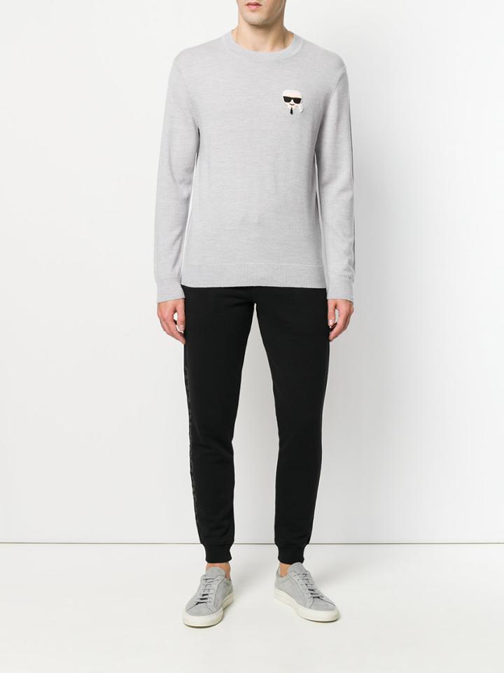Karl Lagerfeld Karl Ikonik Jumper - Grey