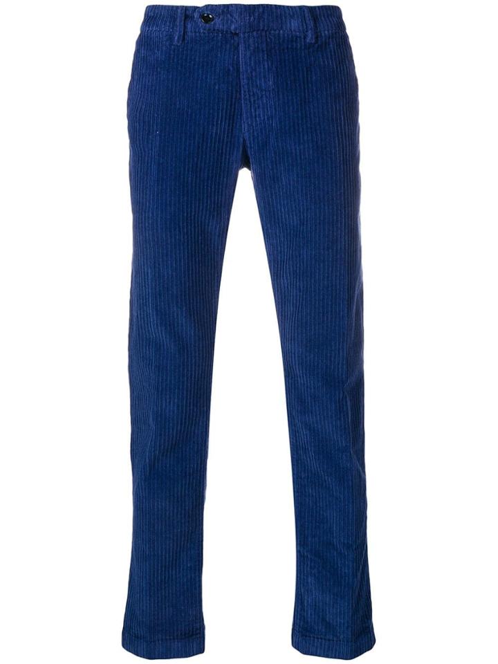 Al Duca D'aosta 1902 Corduroy Trousers - Blue
