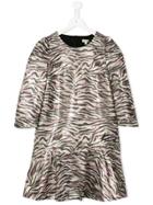 Kenzo Kids Tiger Stripe Dress - Multicolour