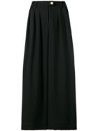 Versace Collection High-waisted Palazzo Pants - Black