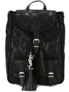 Saint Laurent Lace Overlay Backpack