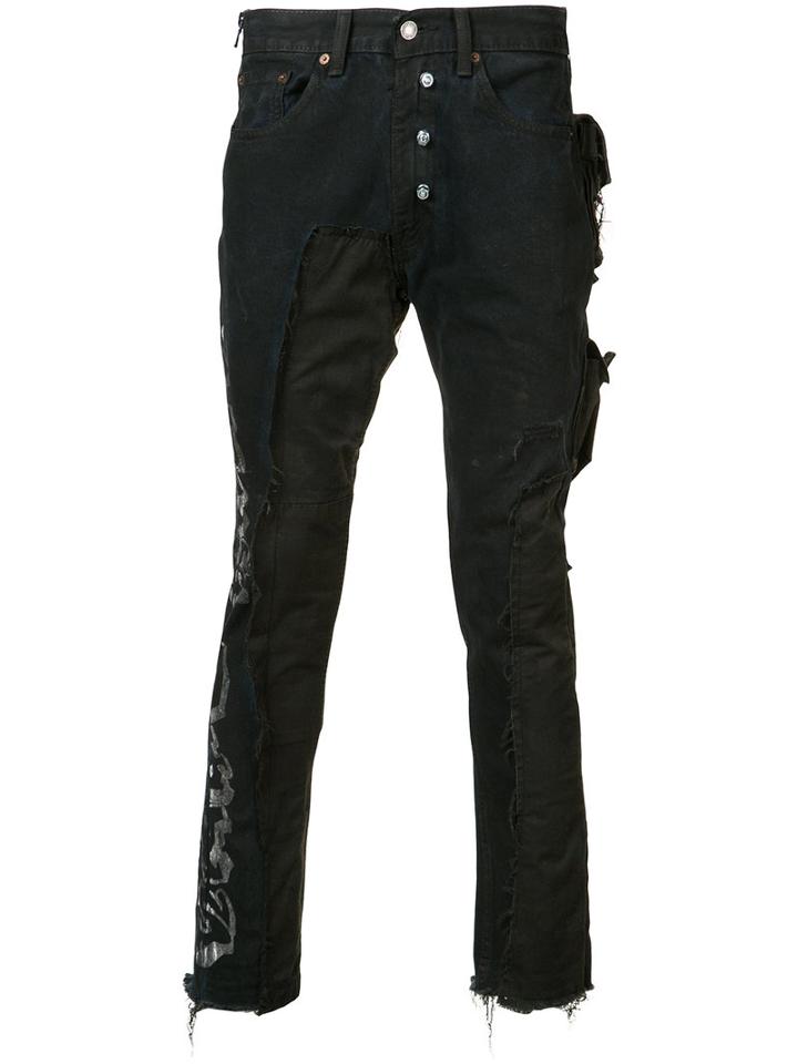Apocalypse Trousers - Men - Cotton/polyester - 32, Cotton/polyester, Black Fist