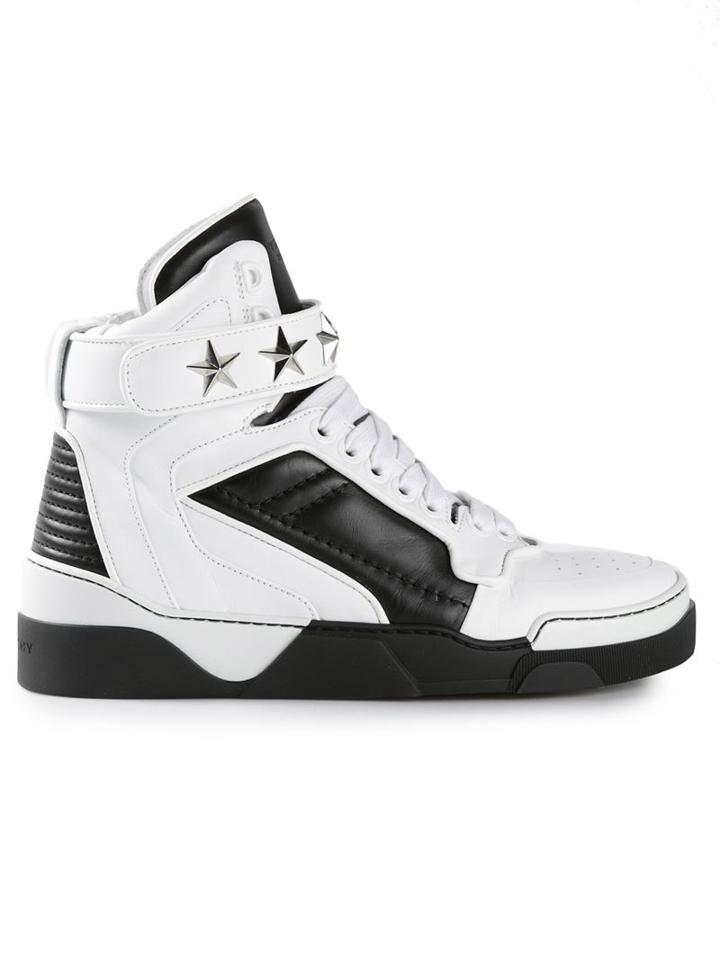 Givenchy Tyson Hi-top Sneakers, Men's, Size: 42, Black, Rubber/calf Leather