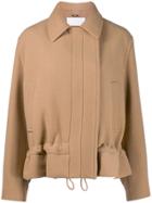 Chloé Drawstring Fitted Jacket - Neutrals