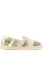 Manebi Slip-on Espadrilles - Green