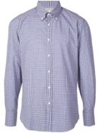 Brunello Cucinelli Check Long-sleeve Shirt - Purple