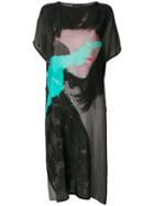 Barbara Bologna Photographic Print T-shirt Dress - Black