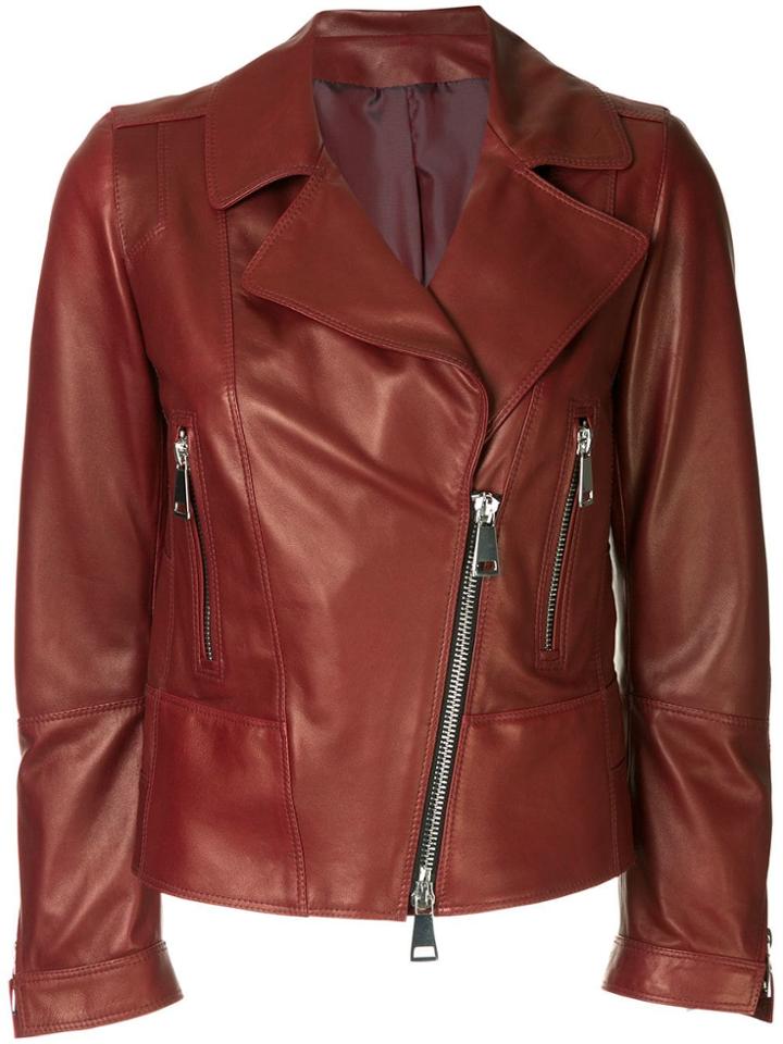 Sylvie Schimmel Biker Jacket - Red